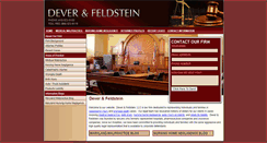Desktop Screenshot of deverandfeldstein.com
